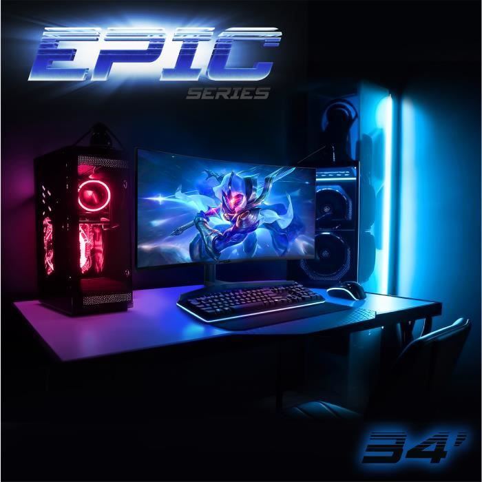 Ecran gaming incurvé EPIC 34 - SOG
