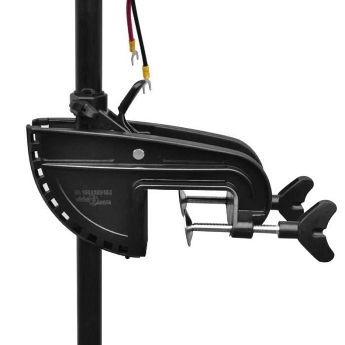 Moteur Électrique Pêche à La Traîne 55 Lbs – Arbre 91,4 Cm, 8 Vitesses (5AV/3AR), 360°, Résistant Eau Salée, Silencieux