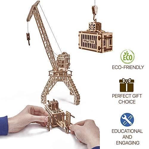 Wood Trick Grue avec conteneur Puzzle 3D en bois Casse tete adulte  Maquettes à construire Assemblage sans Colle 288 - Cdiscount Jeux - Jouets