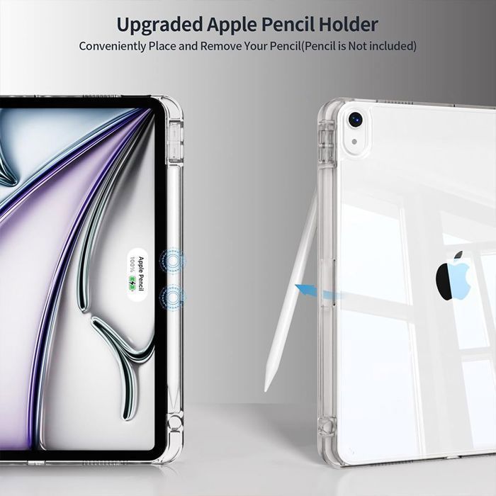 Coque Pour IPad 11 Génération A16 2025 / IPad 10 Génération 2022 (10.9/11 Pouces) Avec Support Stylet, Support Trifold, Mise En Veille/réveil Automatique, Coque Arrière En TPU Flexible, Rose