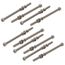sourcing map M6x40mm vis /à vis drill Phillips /Écrou rond Croix meuble fabricant merrain 10pcs