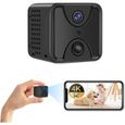 Camera Espion WiFi, Mini Caméra Cachée sans Fil 160° 4K Caméra de Surveillance Longue Batteries avec Détection de Mouvement e.[D36]-0