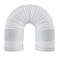 Tuyau d'Evacuation Flexible - Universel pour Climatiseur Mobile - 2M*13CM - Matériau PP
