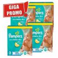 748 Couches Pampers Active Baby Dry taille 3-0