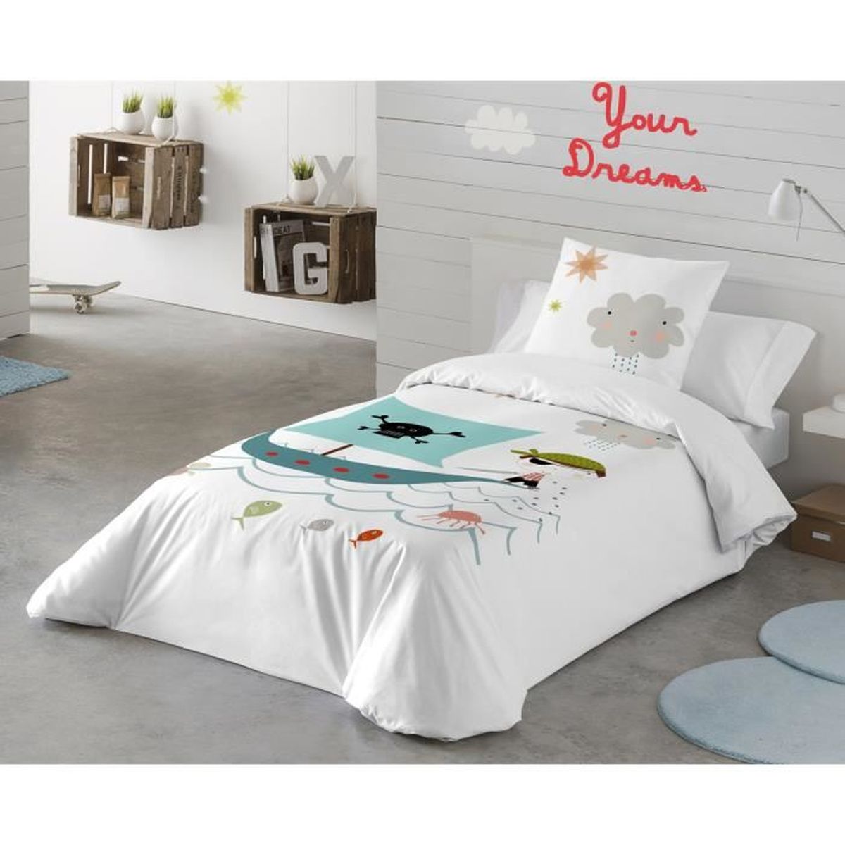 Minecraft SERVIETTE SERVIETTE 70x140cm pass par linge de lit coton plage draps