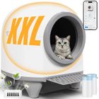HOMALL Litière Chat Autonettoyante 90L-Bac à Litière pour Chat-adapté à de nombreux types de litière - contrôlé par APP
