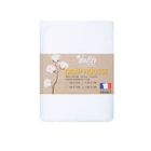 Drap housse Doulito - 120x190 cm - Made in France - Coton - Blanc