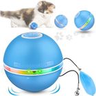 HOMNOBLE Jouet Pour Chat Interactives Balles Avec Lumières Led, Auto-Rotative à 360 Degrés,Chargement USB,Pour Animaux Chien Chatons