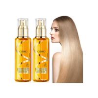 Lot de 2 huiles hydratantes pour cheveux - Contient de lhuile dargan et de la vitamine E - Pour cheveux secs