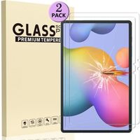 [2 Pièces] Protection Ecran pour Samsung Galaxy Tab S7 Verre Trempé SM-T870/ SM-T875 Tablette Film de Protecteur 