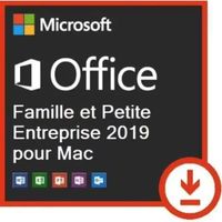 Microsoft Office 2019 Famille Et Petite Entreprise Pour Mac - En Téléchargement