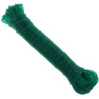 PrixPrime - Corde PVC verte pour suspendre les vêtements 30m x 3mm