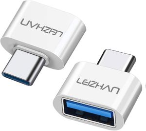 ADAPTATEUR AUDIO-VIDÉO  Blanc Adaptateur USB C vers USB A (OTG), Adaptateu