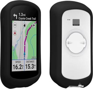 ÉTUI GPS Housse GPS vélo Compatible avec Edge Explore 2 - Protection Bumper boitier navigateur - Étui en Silicone Noir.[Y1955]