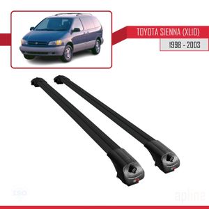 BARRES DE TOIT Compatible avec Toyota Sienna (XL10) 1998-2003 Bar