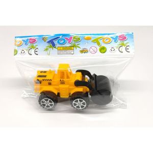 VOITURE - CAMION Compacteur routier - Modèle de voiture jouet pour enfants, camion d'ingénierie en plastique coulissant, bulld