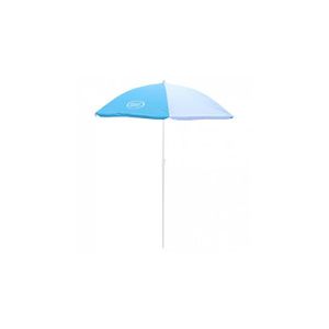 PARASOL Parasol Enfant AXI - Ø125 cm - Bleu/blanc - Polyester - Rond - Pied central