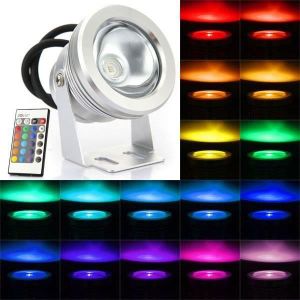 Projecteur /à led multicolore pour piscine enterr/ée 12 V Gre PLREC 27 W