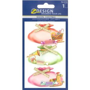 Lot De 120 Autocollants Noël - Étiquettes Cadeaux Motifs Festifs, Pour Emballage Et Décoration