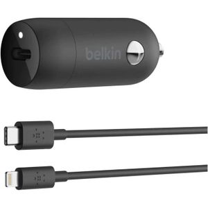 CHARGEUR TÉLÉPHONE Belkin Chargeur de voiture USB-C 20 W avec câble U