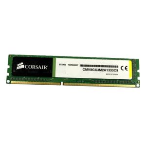 MÉMOIRE RAM 4Go RAM Crucial CMV8GX3M2A1333C9 DIMM DDR3 PC3-128