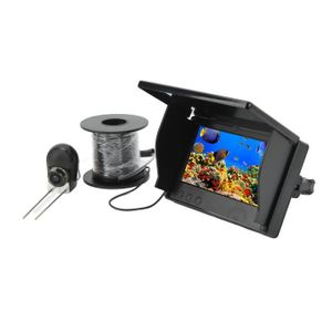 OUTILLAGE PÊCHE Dioche caméra de détecteur de poisson Caméra de pêche sous-marine 12,7 cm LCD HD IPS Full View Monitor étanche Fish Finder