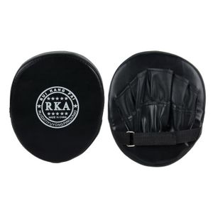 Boxing Mitt Training Target Punch Pad Glove Focus MMA Karate Combat Thai Kick