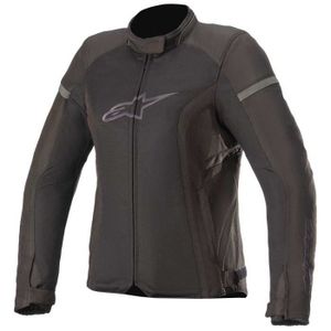 Blouson de moto Alpinestars Stella T-Kira V2 Air Veste textile de moto de dames (Black-Grey,M)