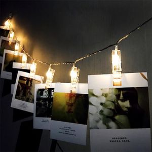 Guirlande de Pince à Linge LED Dorée Doré - Luminaires extérieur - Achat &  prix