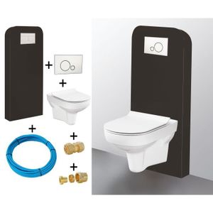 WC - TOILETTES SOMATHERM FOR YOU -Pack complet WC bâti-support un