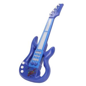 GUITARE VGEBY jouet guitare électrique Jouet de guitare musicale pour enfants Guitare électronique portable Jouet d'apprentissage de la