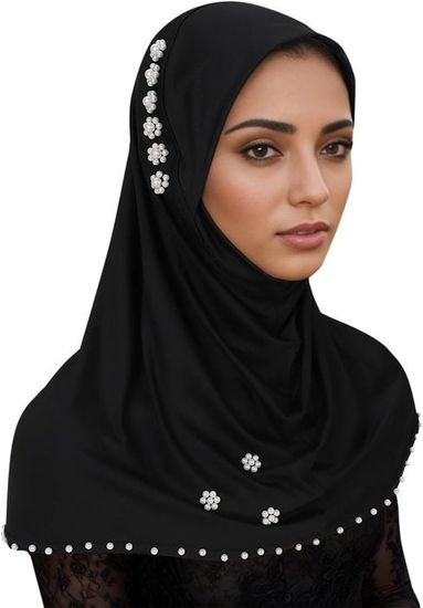 SAFIYA - Hijab foulard pour femme I Voile musulmane turban pashmina