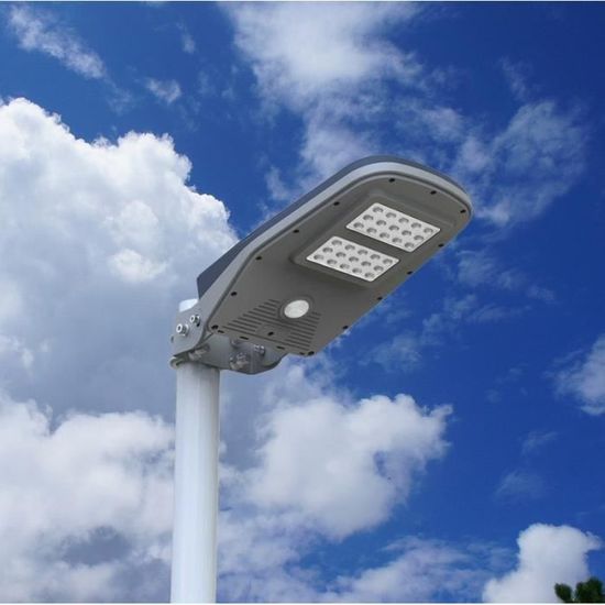Generic Lumière solaire rue LED capteur de mouvement intelligent  télécommande lampe étanche sur le mur décoration lumières extérieures  applique murale + télécommande à prix pas cher