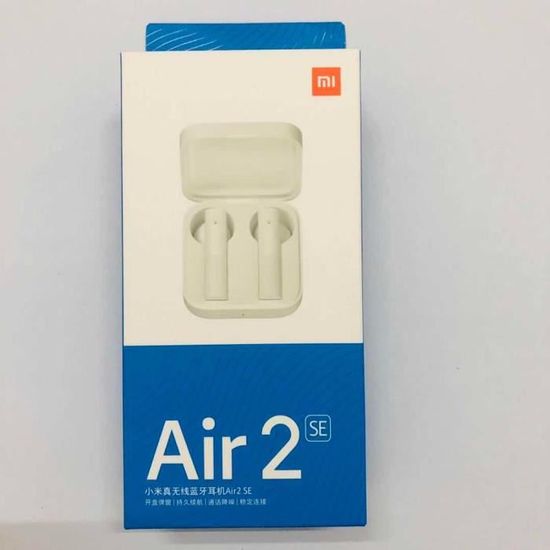 Casque audio Nouveau Xiaomi Air2 SE sans fil Bluetooth écouteur TWS Mi vrais écouteurs AirDots pro 2SE 2 SE SBC-AAC - WHITE