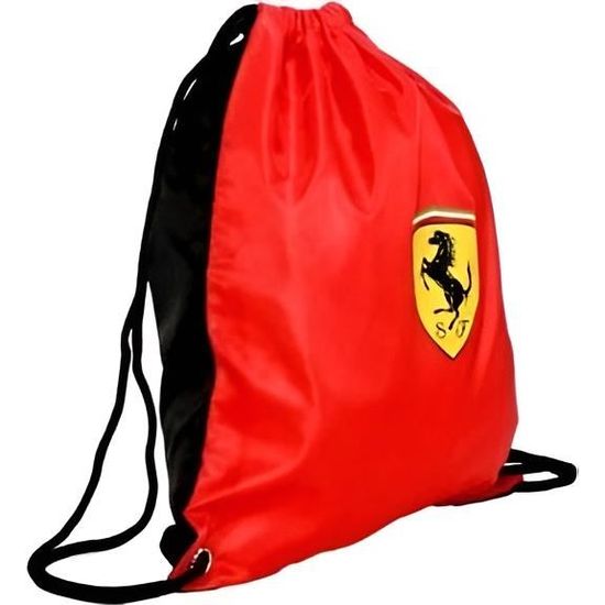 Sac de sport Ferrari OBF68 rouge et noir rouge et noir Cdiscount Sport
