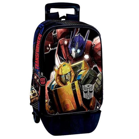 Cartable best sale transformers roulettes