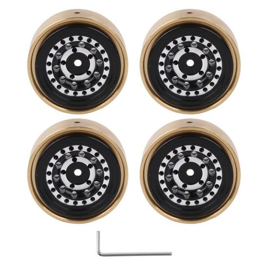 Jantes ZD Racing 1.0 Pouce Pour Voiture RC 1/24 1/18 - Compatibles Axial SCX24, TRX4M Et Autres