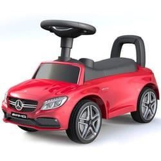 Porteur Mercedes AMG - MGM - Rouge - Pour Enfant - 4 Roues - L65 x l28 x H39 cm