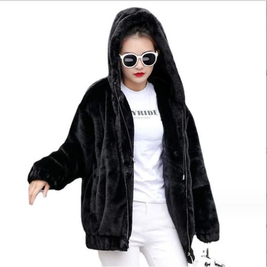 Manteau Femme Hiver épais - Cardigan Boutonné à Col Revers - Coupe Décontractée Avec Poches - Chaud Et Confortable