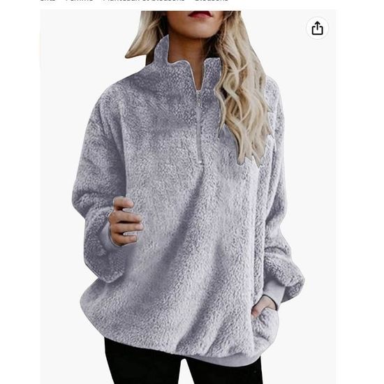 CRAZE Cardigan Court Tricoté Femmes Cardigan Tricoté Pull Manteau