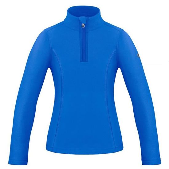 Veste Polaire Micro Fleece Pour Fille - Blanc - Taille 5 Ans - Col Montant, Fermeture YKK - Poivre Blanc