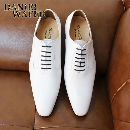 Chaussures Oxford En Cuir Bordeaux Pour Homme - Fait Main, Taille 40.5, Style Vintage Décontracté