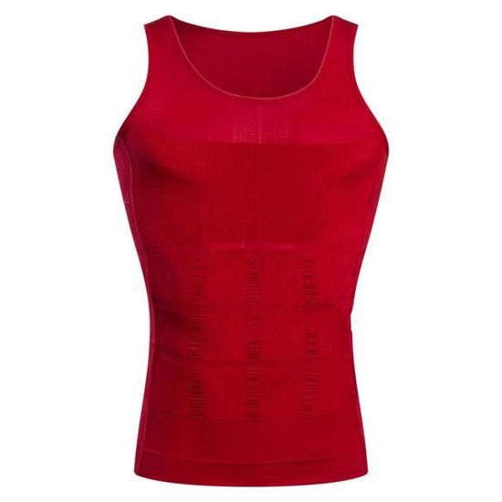 Gilet De Compression Amincissant Homme – Shapewear Sans Manches Coupe Slim Pour Silhouette Affinée