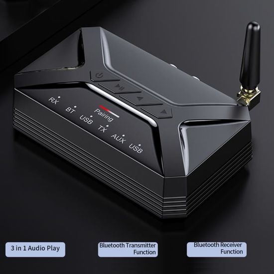 Émetteurrécepteur audio à connexion sans fil, entrée V5.0 + EDR RCA / AUX / USB Cdiscount TV