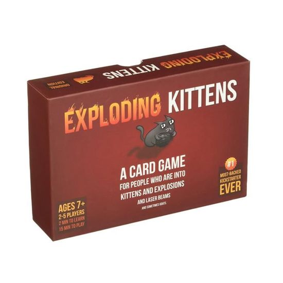 (Enfant)Exploding Kittens Edition originale - Jeu de cartes - Version ...