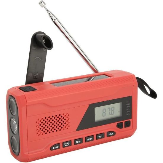 Radio Dab-Fm Portable, Radio D'Urgence Radio Météo D'Urgence À