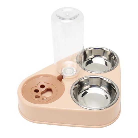 YOSOO Bol à Eau Pour Chat Gamelle D'eau Pour Chat Avec Remplissage D