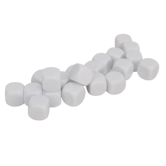 Lot de 120 dés de 16 mm, dés de jeu standard à 6 faces avec boîte Lot de 120 dés de 16 mm, dés de jeu standard à 6 faces avec boîte