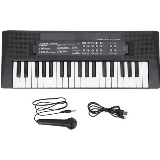 Piano Interactif Bébé Clementoni "La Planole Des Animaux" - Jeu Musical 18 Mois+ - 3 Modes De Jeu, Lumières, Sons