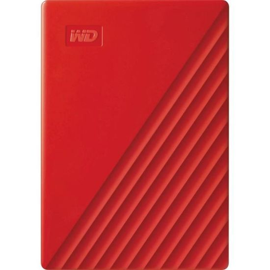 Disque dur Externe WD My Passport™ 4To USB 3.2 Rouge